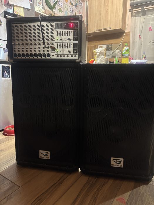 Vand boxe blue tech si mixer benrigher pmp 2000