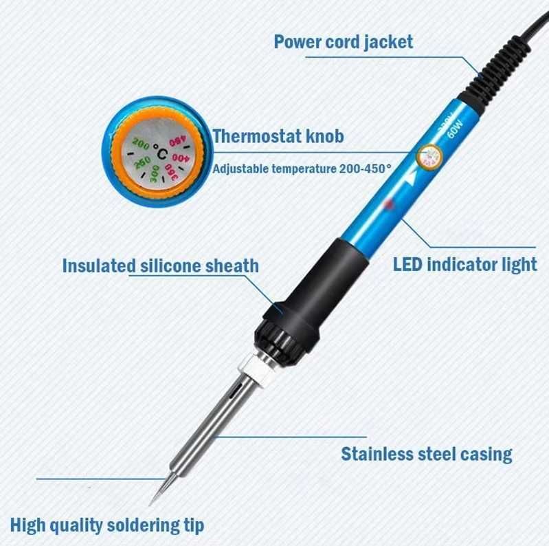 Pistol de lipit 220v 60w