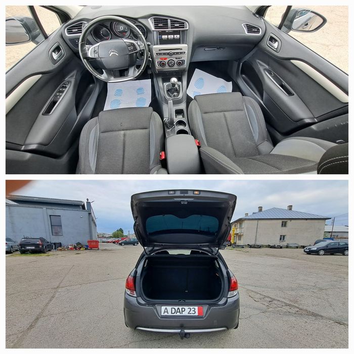 Citroen C4 1.6 DIESEL 99 CP EURO 6 cutie manuală FACELIFT an 2017