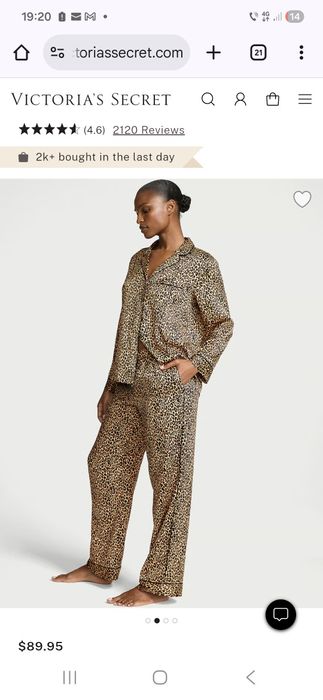 Pijama Victoria's Secret Satin