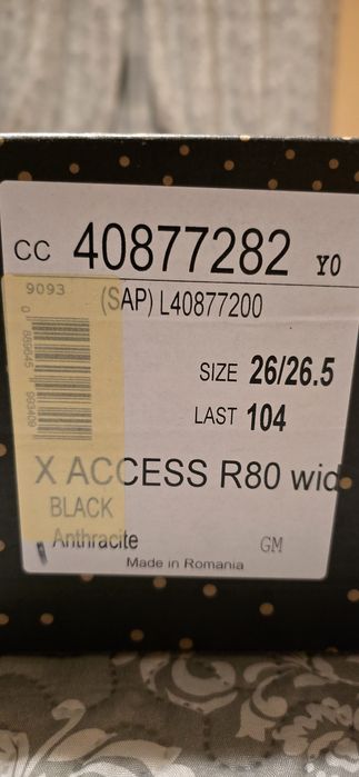 Schiuri Salomon S/Force SX 160 cm și clăpari Salomon X Access R80 Wide