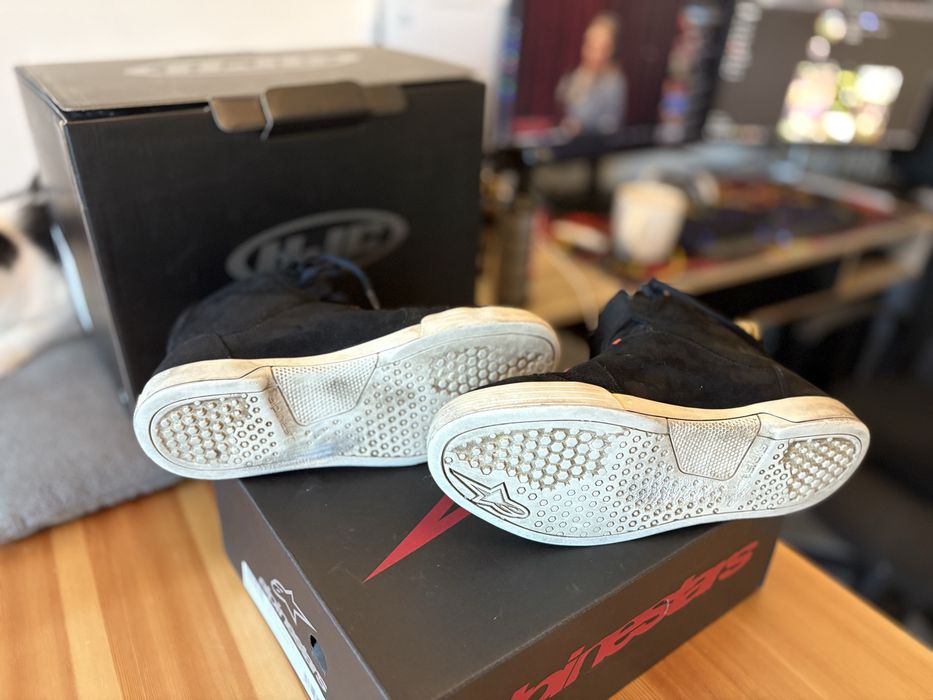 Ghete alpinestars chrome marime 44, eu port 43