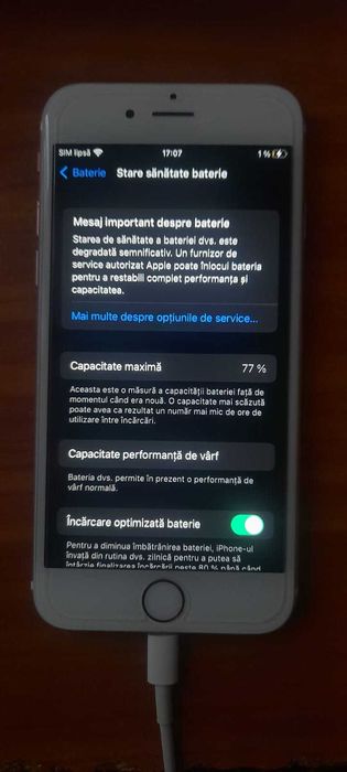 iPhone 6s 64GB — impecabil, față în față Botoșani