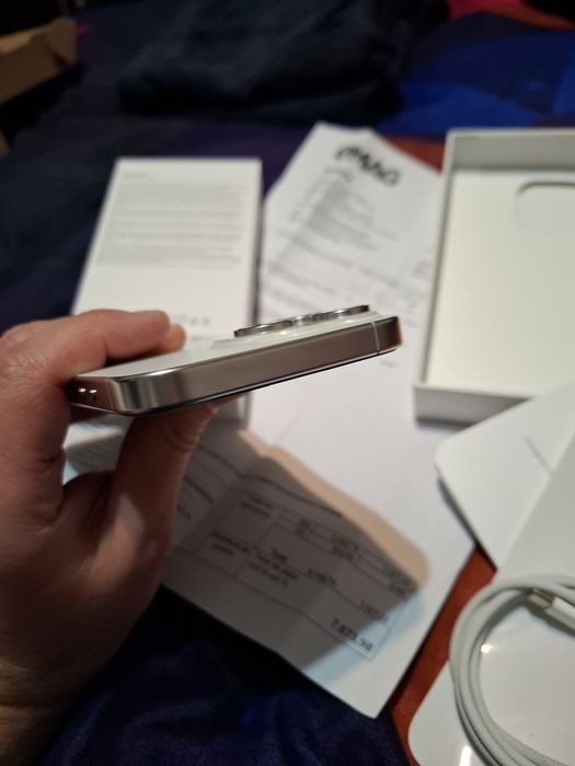 Iphone 15 pro max impecabil garantie factura emag 08.2027