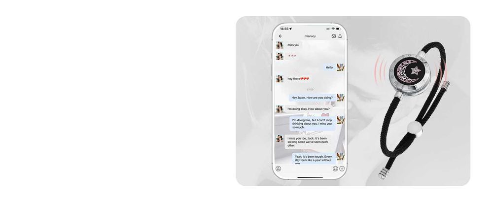 TOTWOO Sun and Moon 1- гривни за влюбени- Дизайнерска серия