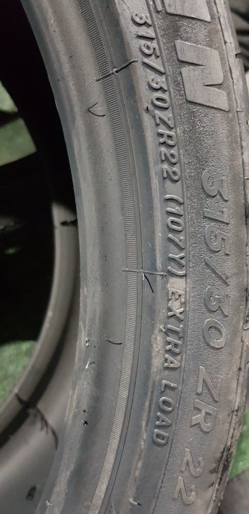 Anvelope 2x315 30 20 michelin dot 22 mm 4.7