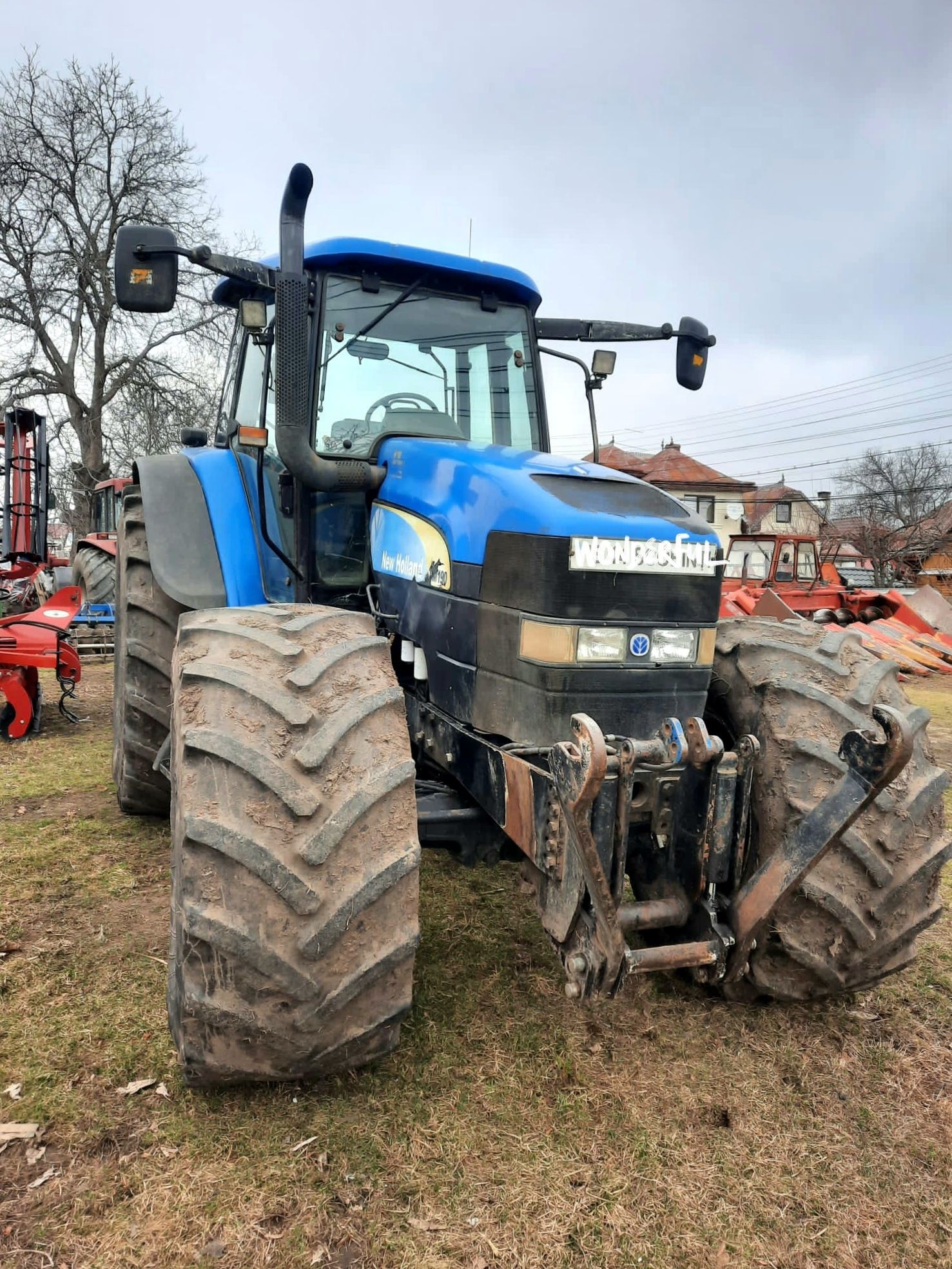 New Holland tm 190 vand/schimb