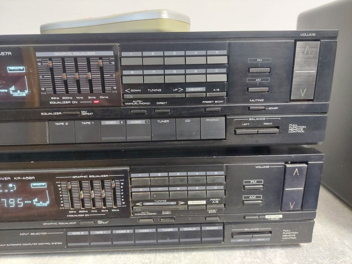 Amplituner KENWOOD KR-A57R perfect funcțional  TELECOMANDĂ