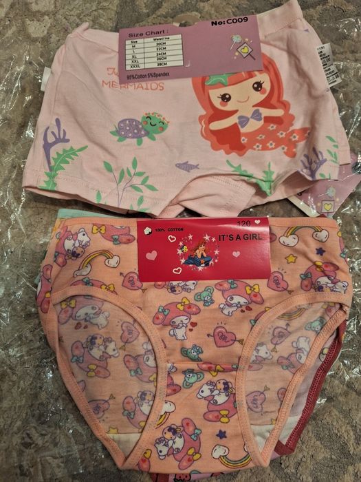 Трусики детские для девочек и мальчиков