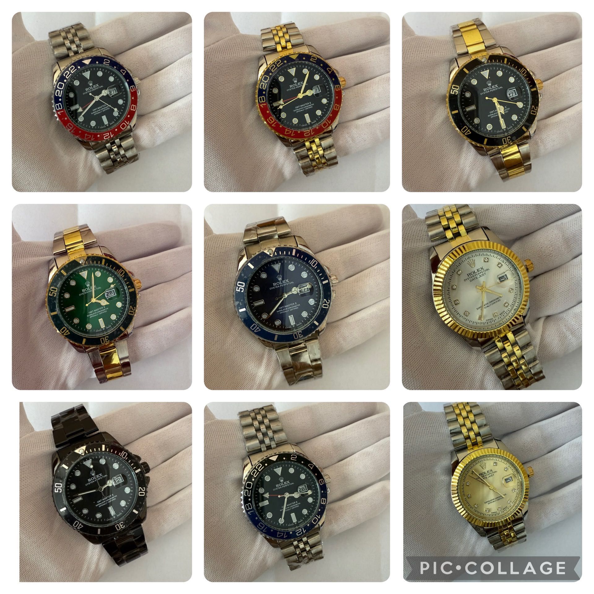 Мъжки часовници Rolex GMT/ Just Date