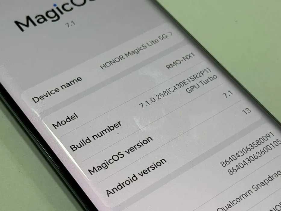 Honor Magic5 Lite 5G 128GB 6GB RAM