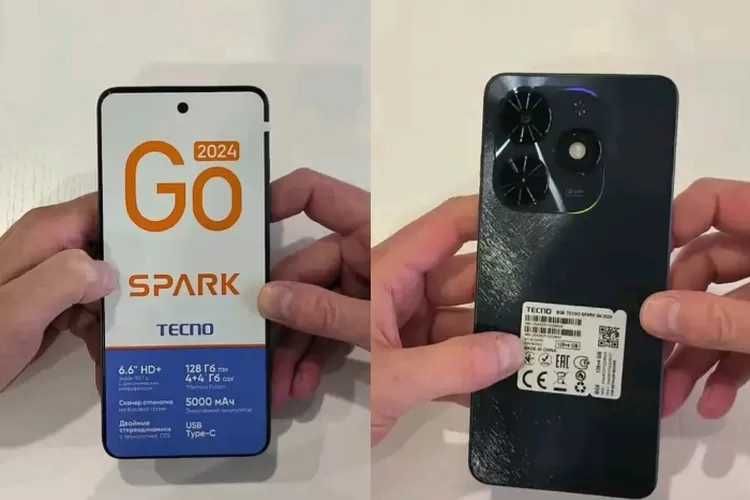 Tecno Spark Go_2024  32/64Gb (Акция+Доставка+Скидка) Техно New 2024