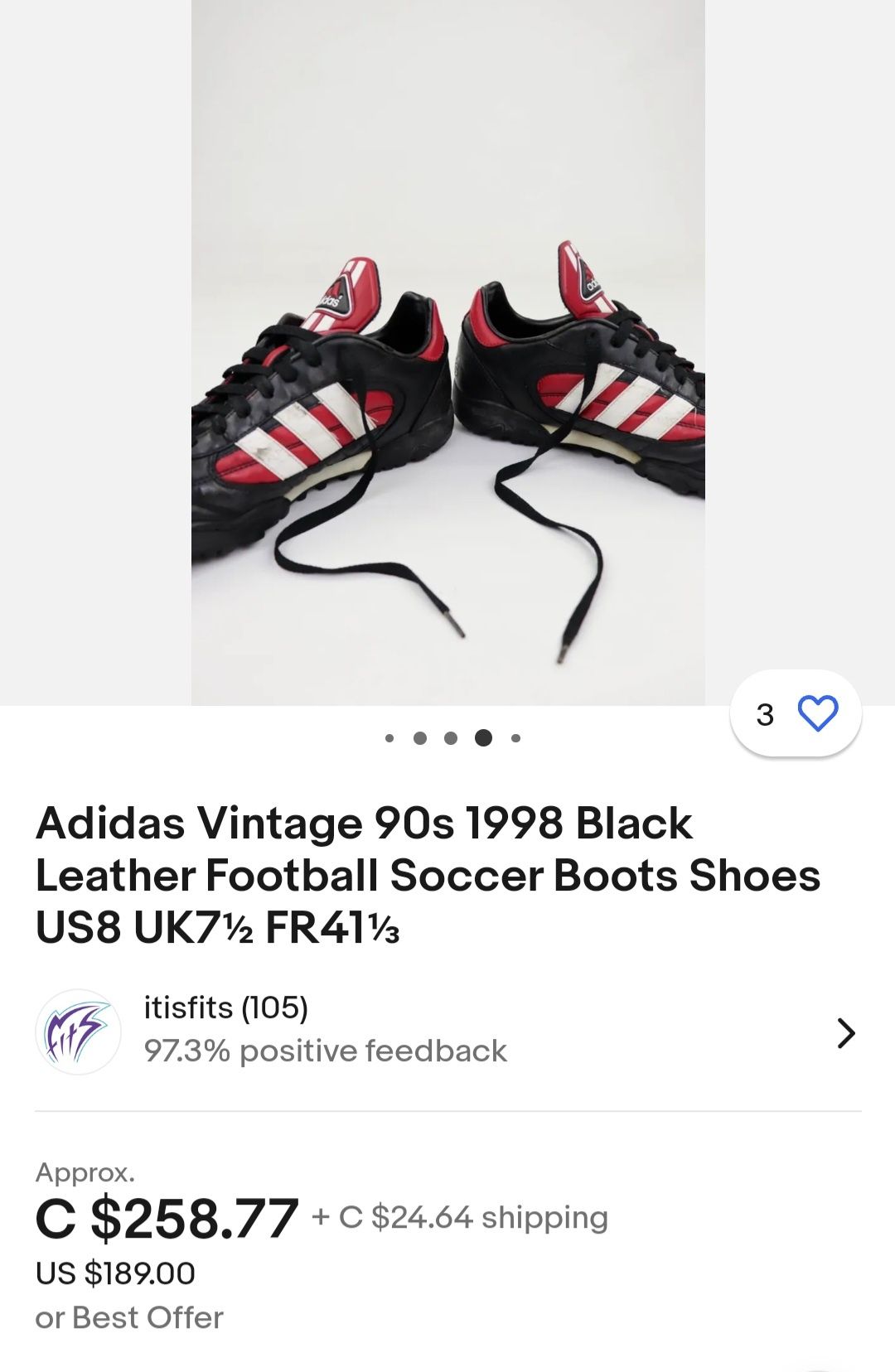 Стоножки ADIDAS VINTAGE 90S 1998.Номер 42.5