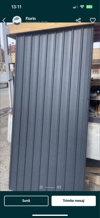 Tabla cutata color 2m