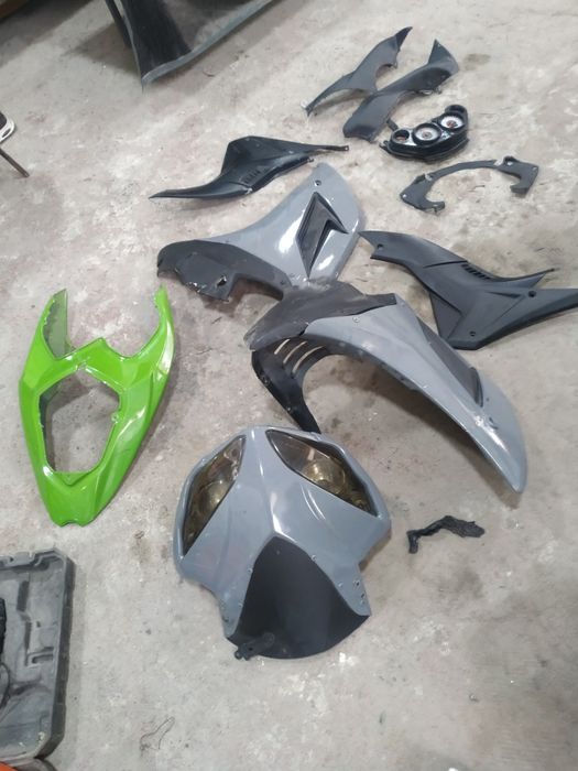 Мото пластик kawasaki