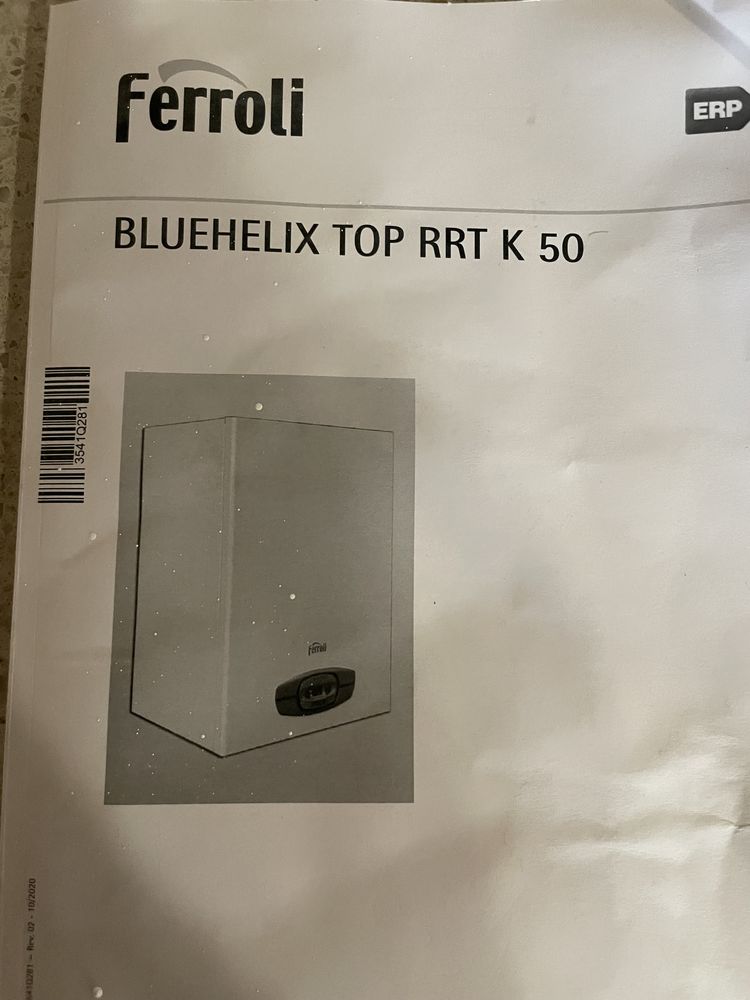Продавам чисто нов газов котел Ferroli Bluehelix Top RRT K 50