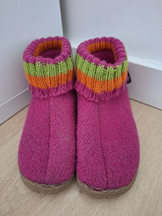 Papuci de interior din lana Haflinger 31