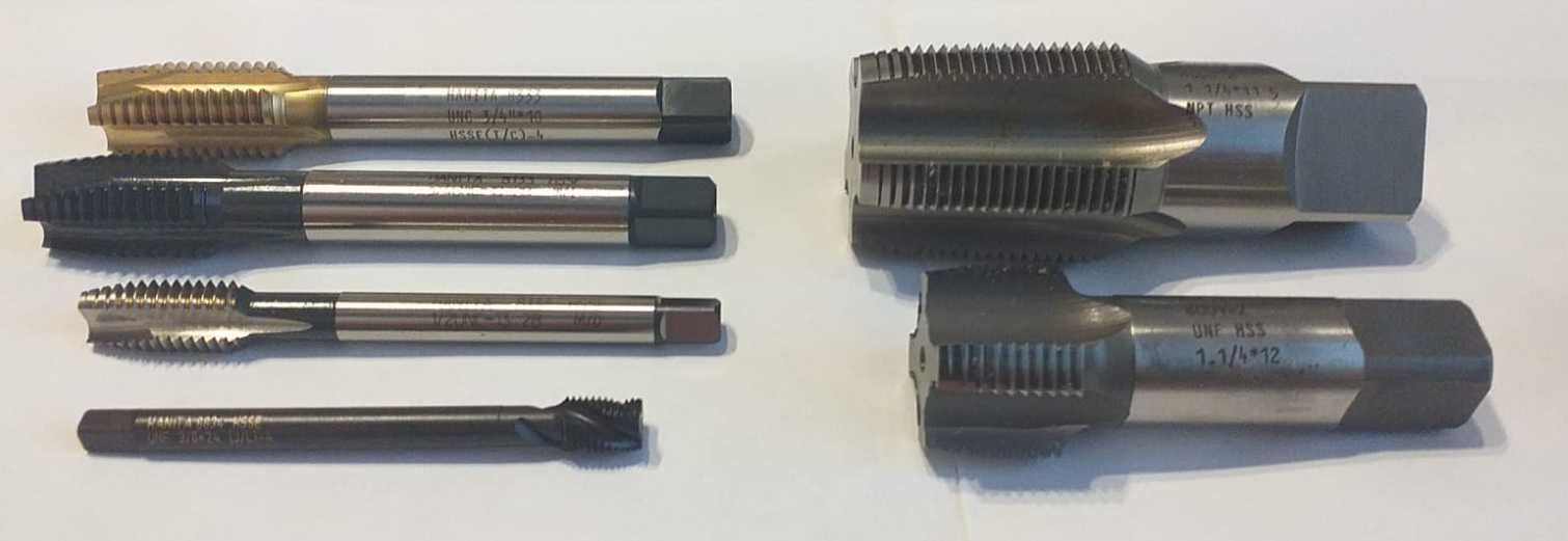 Tarozi speciali UNF NPT UNC BSP etc 3/8" 1/2" 3/4" 1.1/4", 2" etc