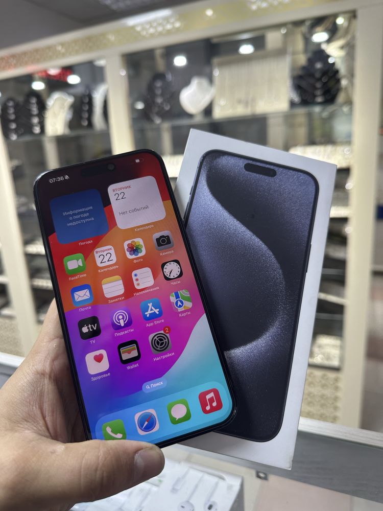 Iphone 15 Pro Max 256gb battery 91%