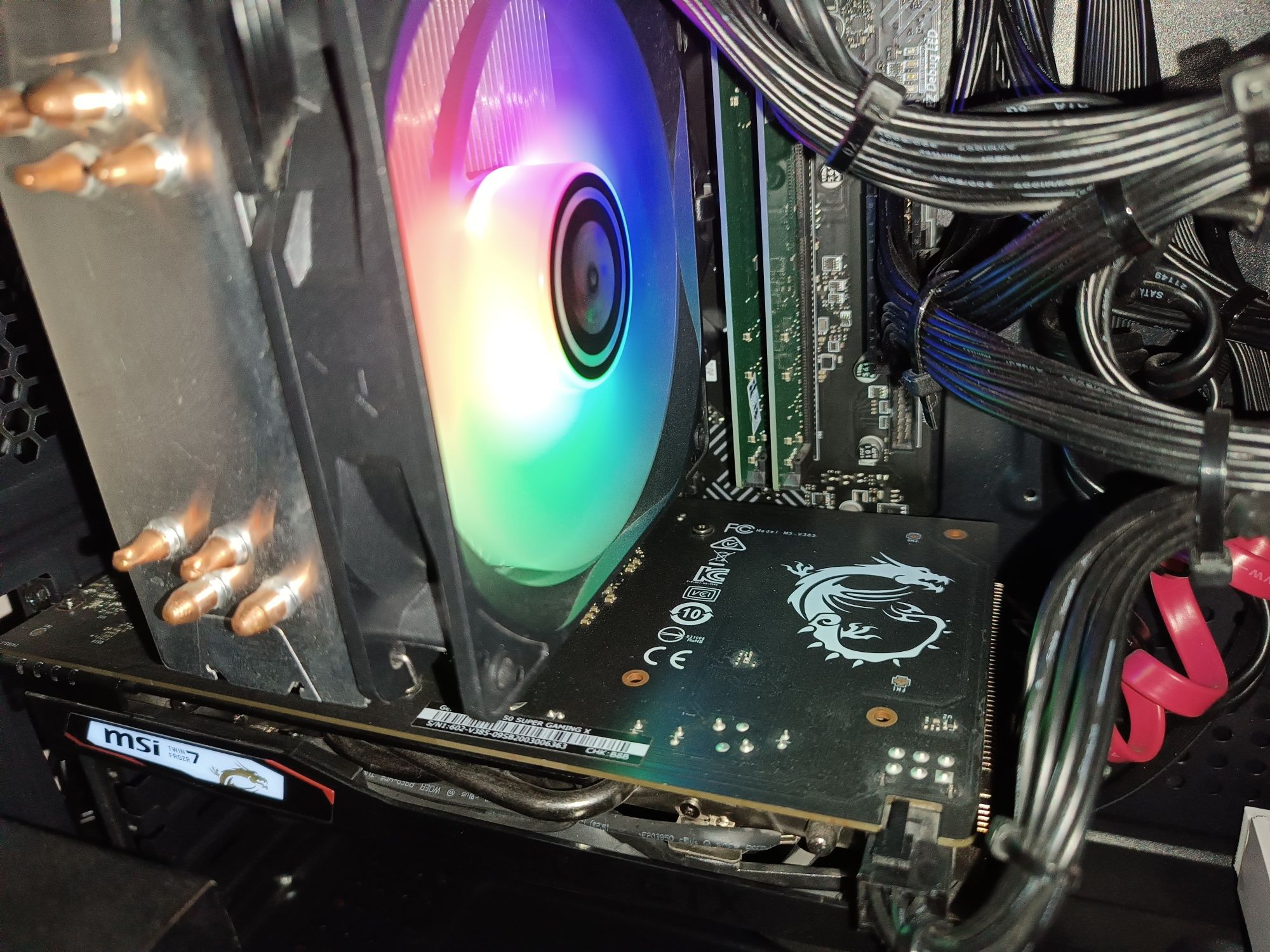 MSI pro H610 GTX 1650super