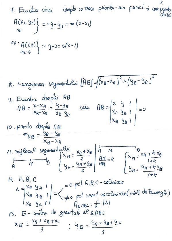 Materie Bacalaureat Real