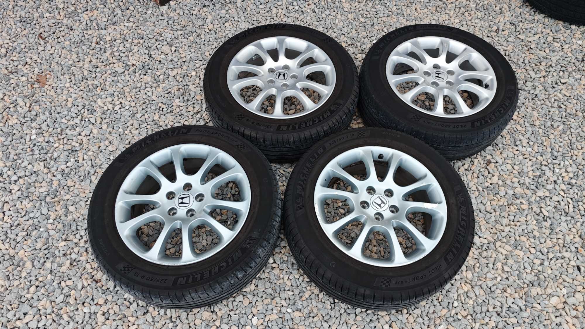 Лизинг TBi 18''Cr-v 225 60 18 Джанти+Гуми MICHELIN DOT1321 Honda