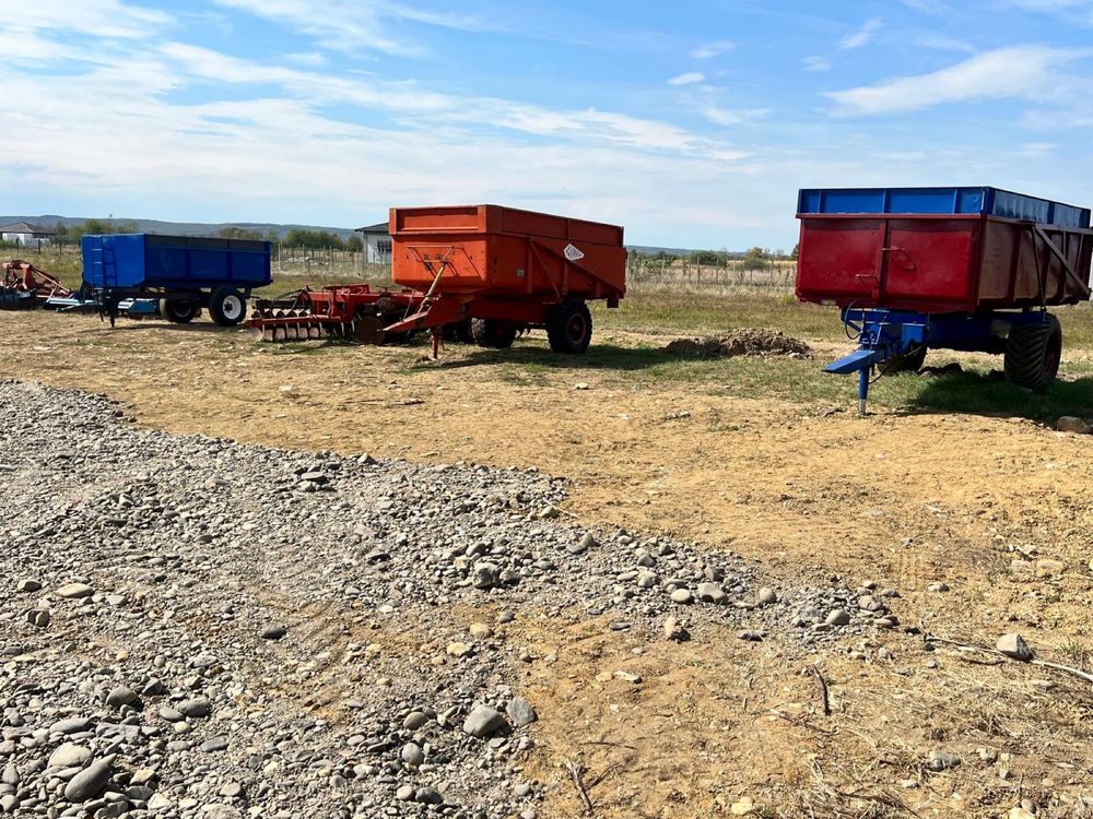 Remorca agricolă  basculabilă benăde 8 tone