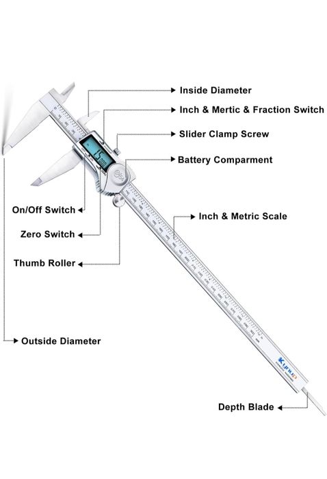 Subler digital Kynup 300 mm