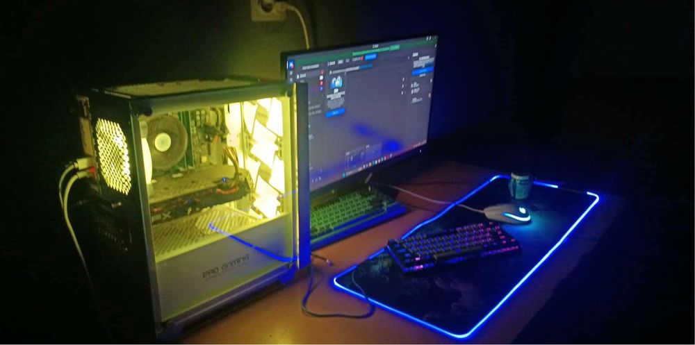 Gaming PC + toate toate piesele + calculator