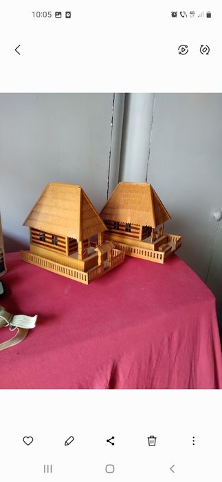 căsuțe maramureșene din lemn