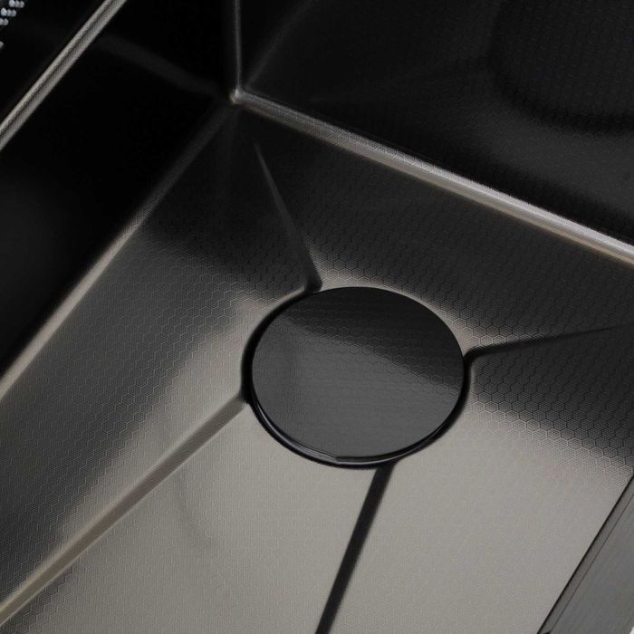 Chiuveta multifunctionala din inox nano black MIXXUS seria Decor .