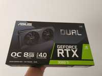 Placa video Asus Rtx 3060 Ti 8GB Gddr6x dual oc 256 biti