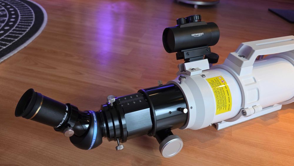 Telescop Bresser 102s/600Hexafoc + Upgrade
