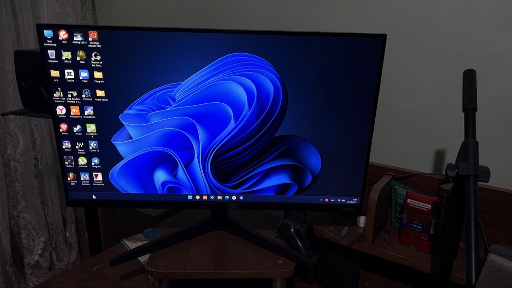 Игровой компьютер + монитор Samsung 27” Full HD