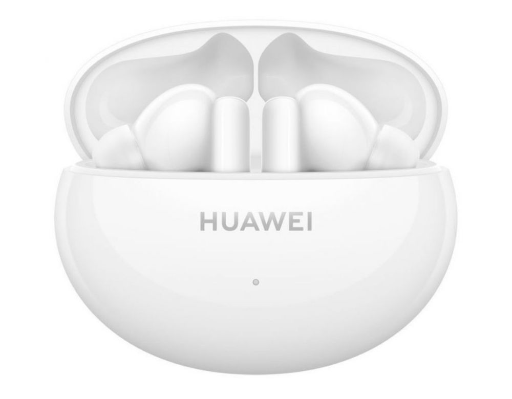 Безжични слушалки Huawei - FreeBuds 5i - Ceramic White