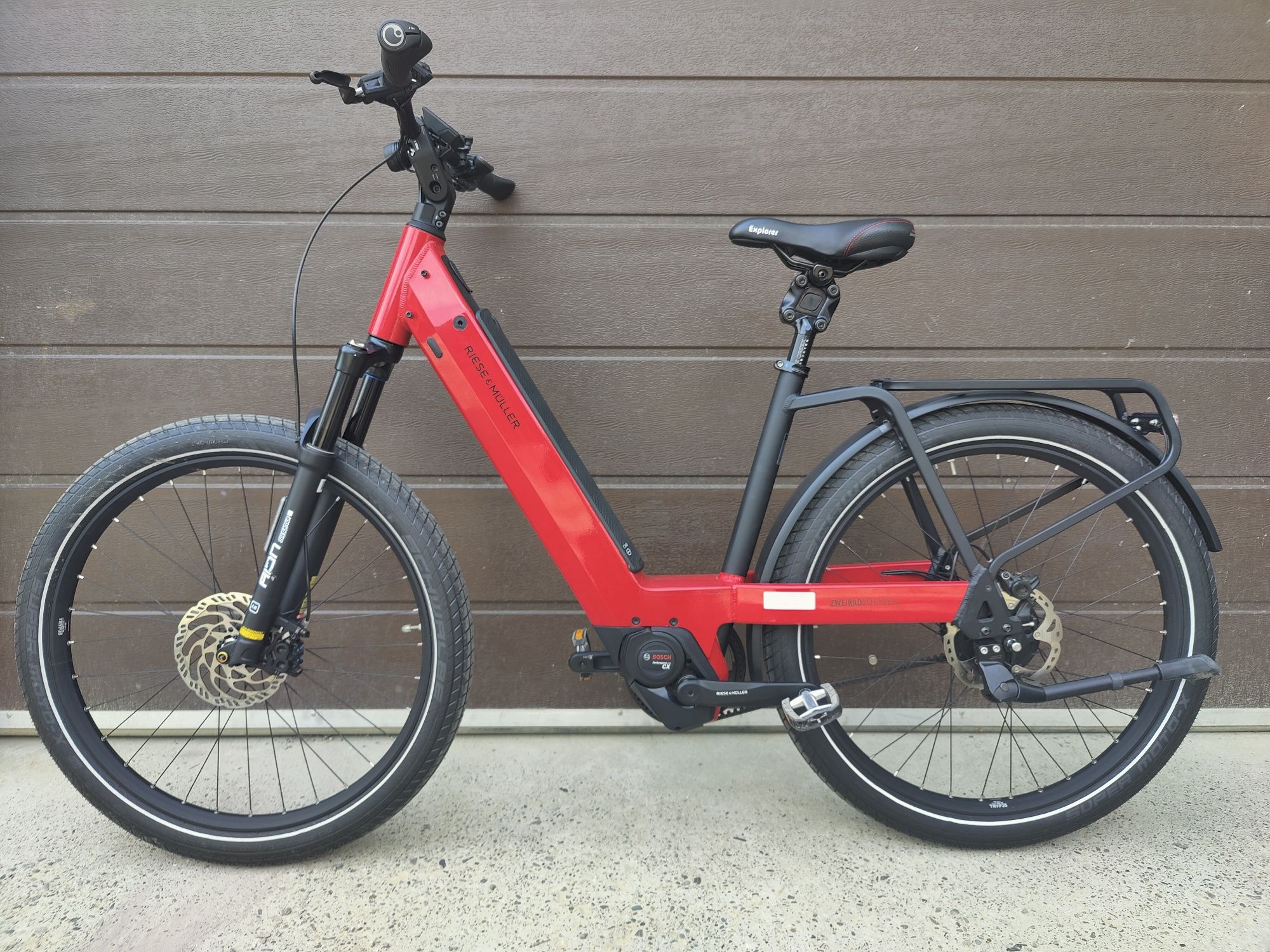 Bicicleta electrica Riese Muller curea Enviolo