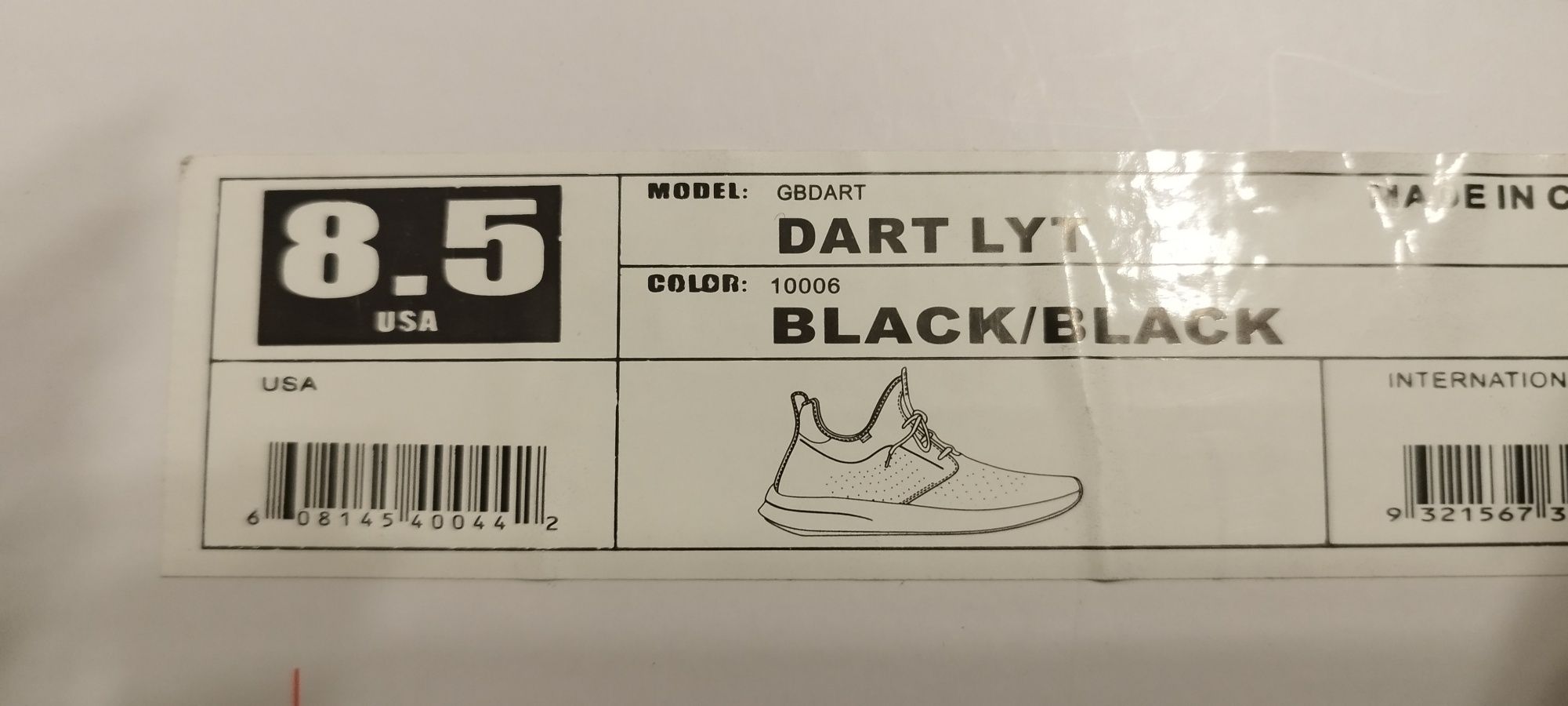 Кецове / маратонки  GLOBE DART LYT BLACK/BLACK номер 41