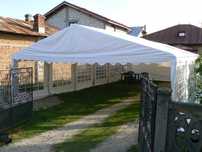 3x6 m CORT Pagoda Pavilion Evenimente ECONOMY nunta botez PVC 500
