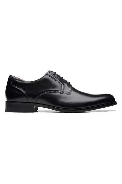 Pantofi Clarks | Barbati | Piele | Negru | Derby Craftarlo Lace | 44