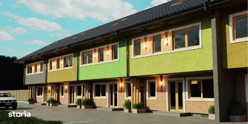 ANSAMBLU de 9 CASE insiruite zona POMPIERI!