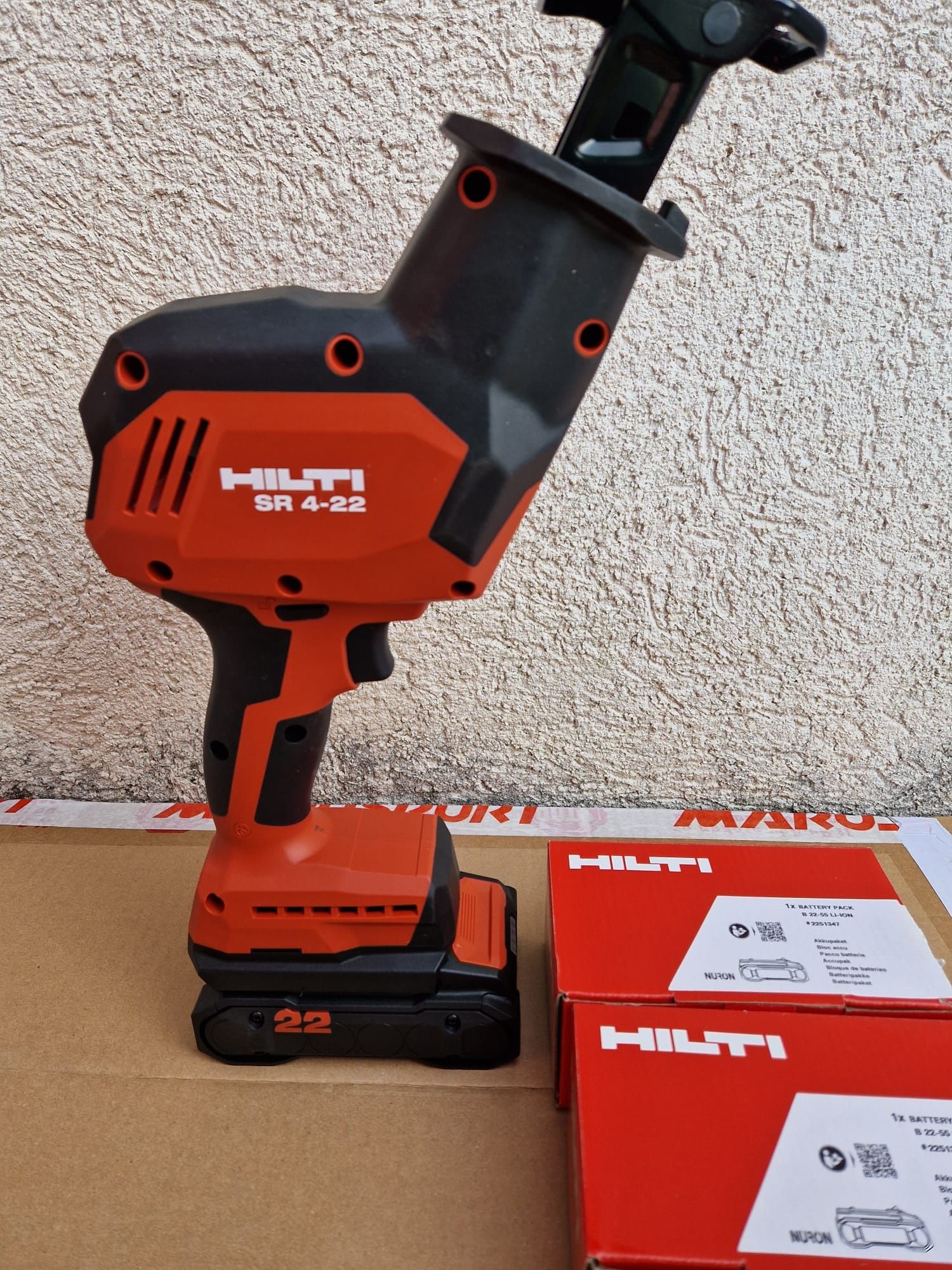 Hilti ferestrau sabie pe acumulatori