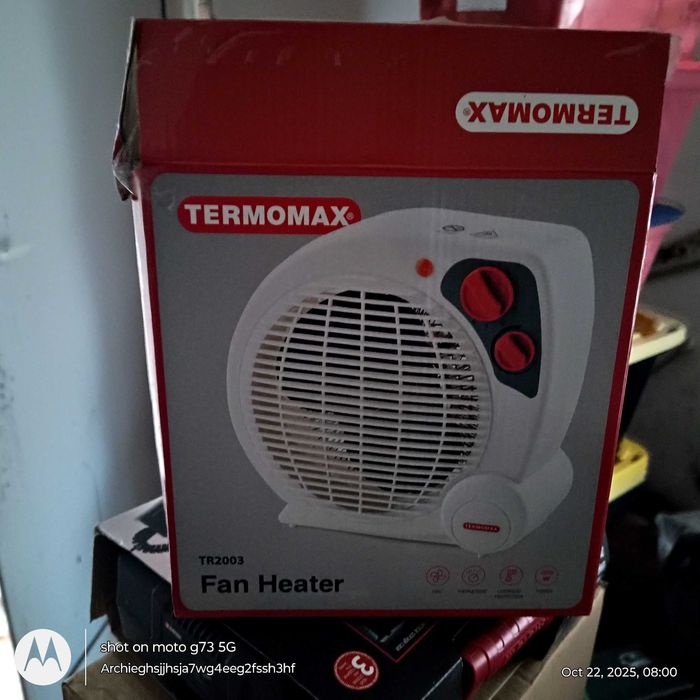 Мощна Вентилаторна Печка (Духалка) TERMOMAX TR2003 (2000W) с Термостат