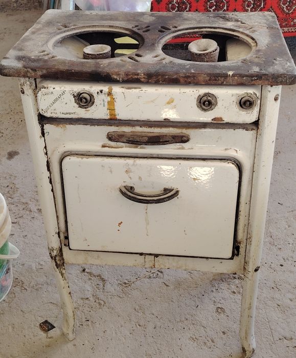 Газовая плита рабочая