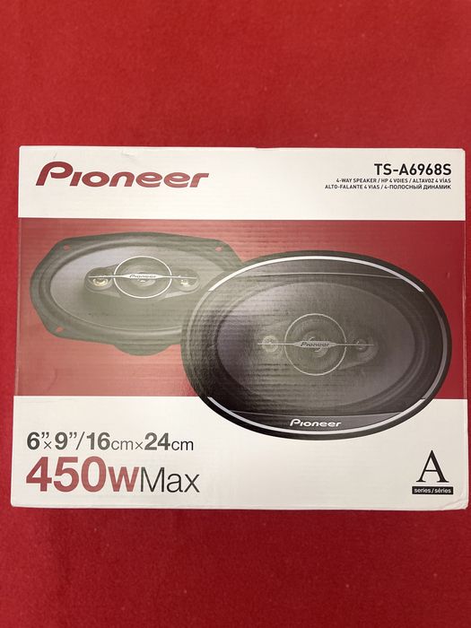 4-полосная коаксиальная акустика Pioneer TS-A6968S