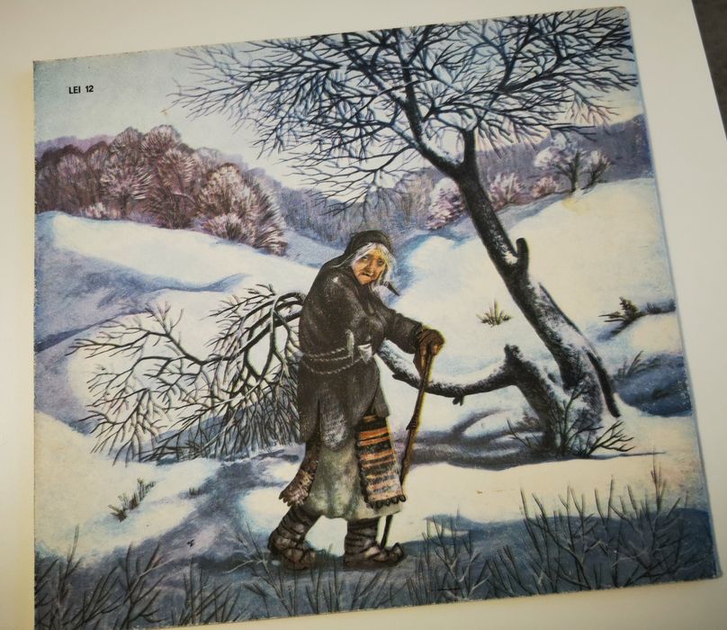 Iarna pe ulita, 1984 ilustratii Felicia Avram Andrasiu Stare Excelenta