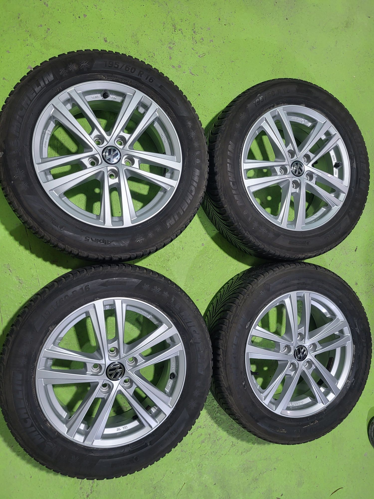 16 5x112 Vw Touan Caddy Golf 5 6 7 Skoda Seat 5х112