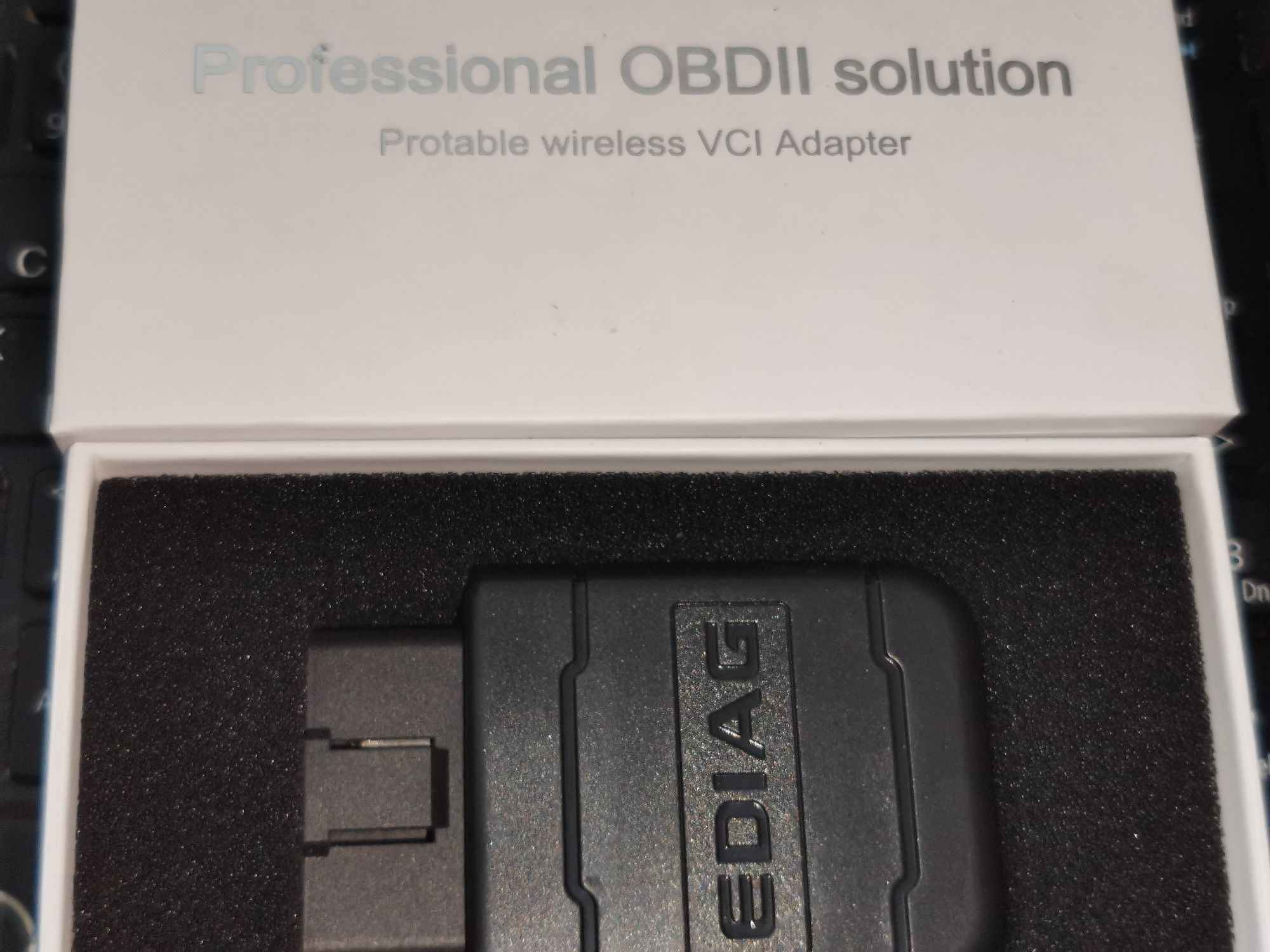 Professional EDIAG PIC1825K80 OBD2 автодиагностика за iOS/Android/Win.