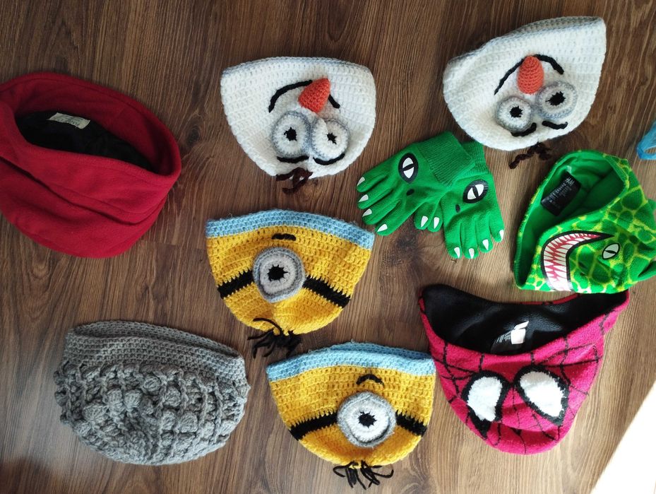 Детски зимни шапки