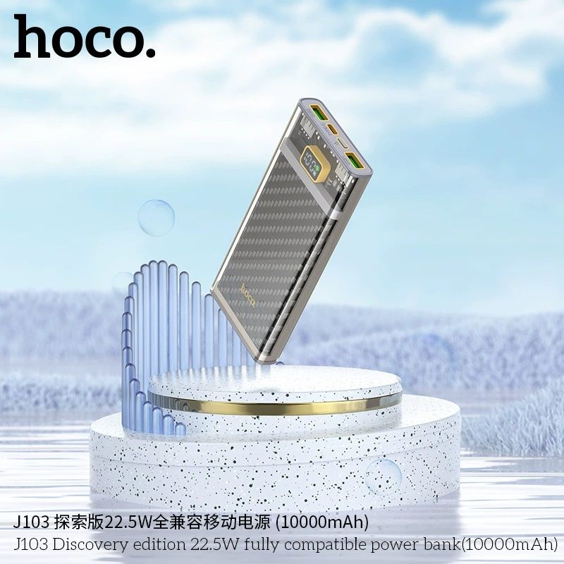 Hoco J103 & J103A Power Bank 10000mAh 20000mAh PD 20W + 22.5W QC3.0