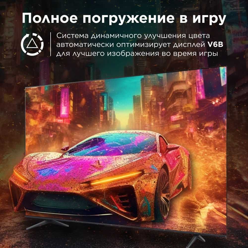 Телевизор 55 TCL V6B 4K HDR Google TV Рассрочка